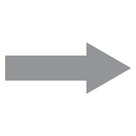 Ergomat 12inx4in Stem 2in DuraStripe Xtreme Arrows Grey, 30PK DSX-ARR-12-GY-KIT